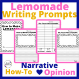 Writing Prompt Informational | Lemonade Writing Prompts fo