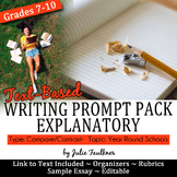 Writing Prompt Pack Expository Essay Advantages/Disadvanta