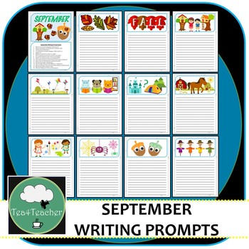 Writing Prompts & Paper September - Beautiful Picture Prompts + Written ...