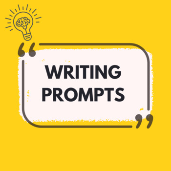 Preview of Writing Prompt Pages: Stations, Warm Up, Bell Ringer, Sub Plans & More!