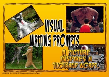 Preview of Writing Prompt Pictures and Story Starters (Funny)