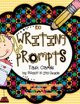 Preview of Writing Prompt Task Cards- A Super Workstation/Center Activity