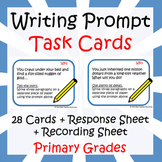 Writing Prompt Task Cards - Primary Grades