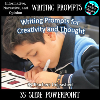 Morning Work Writing Prompts by Teachers Unleashed | TpT