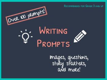Writing Prompts by A Teacher's Daughter | TPT
