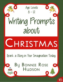 Preview of Writing Prompts About Christmas (Plus Easel Activity)