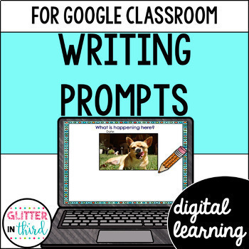 Preview of Writing Prompts Activities for Google Classroom