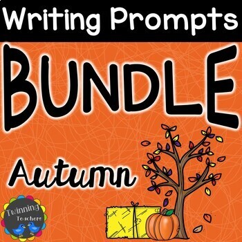 Preview of Writing Prompts | Autumn | BUNDLE