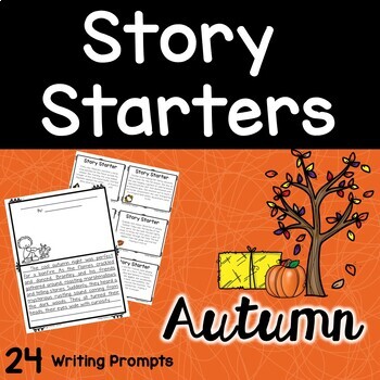 Preview of Writing Prompts | Autumn | Story Starters