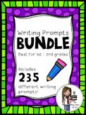 Writing Prompts Bundle (1st-3rd) Distance Learning