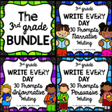 Writing Prompts Bundle 3rd Grade Write Every Day!