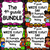 Writing Prompts Bundle 4th Grade Write Every Day!