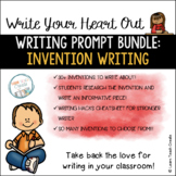 Writing Prompts Bundle | Inventions | Research Writing