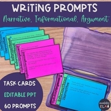 Writing Prompts Bundle | Narrative, Informational, Argument