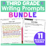 Writing Prompts Bundle for 3rd Grade