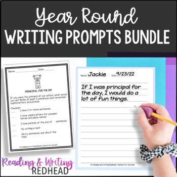 Preview of Opinion Writing Prompts Narrative Expository Writing Prompts & Friendly Letters