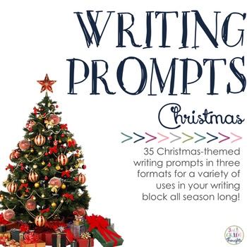Preview of Writing Prompts: Christmas