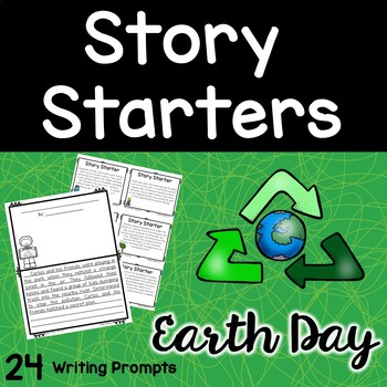 Preview of Writing Prompts | Earth Day | Story Starters