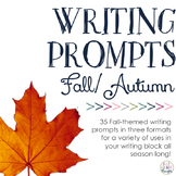 Writing Prompts: Fall/Autumn