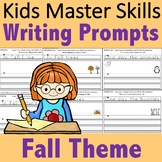 Writing Prompts - Fall Theme with Fine Motor Activities
