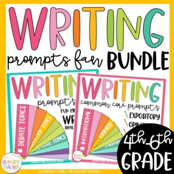 Preview of Writing Prompts Fan Bundle for fun picture prompt narrative writing prompts