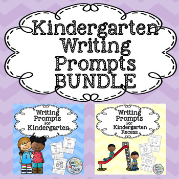 Kindergarten Writing Prompts BUNDLE by Della Larsen's Class | TPT