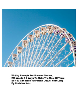 Preview of Writing Prompts For Summer Stories Ebook