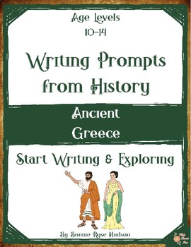 Preview of Writing Prompts From History: Ancient Greece (Ages 10-14) (Plus TpT Digital)