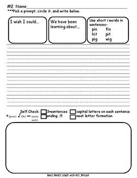 Writing Prompts- Grade 2 by Daily Doers Learn With Mrs Phelan | TpT