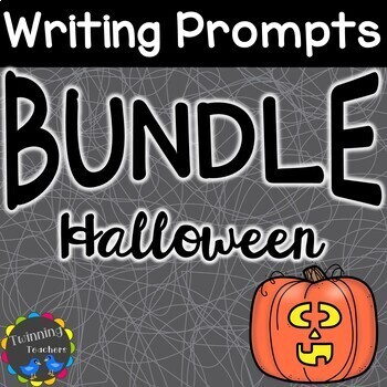 Preview of Writing Prompts | Halloween | BUNDLE