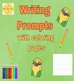 Writing Prompts Handwriting Matching Coloring Pages and Mo