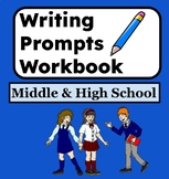 Writing Prompts High School & Middle - Writing Worksheets 