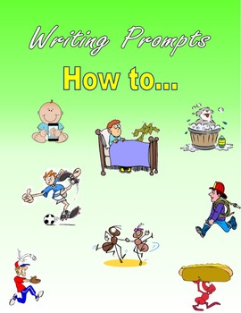 Preview of Writing Prompts - How to - Describing