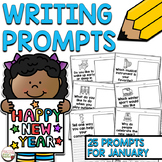 Writing Prompts January Writing Journal or Morning Work