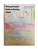 Writing Prompts: Made EASY with Labels: For Young Emergent