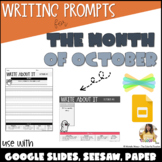 Writing Prompts: Month of October [DIGITAL & PRINTABLE!]