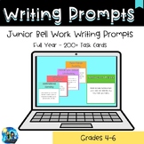 Writing Prompts (Morning Bell Work/Daily Journal Prompts) 