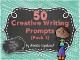 50 Creative Writing Prompts {Pack 1}