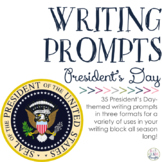 Writing Prompts: President's Day