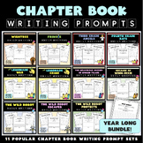 Writing Prompts Sets for 11 Popular Elementary Chapter Boo