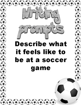 creative writing prompts for sports