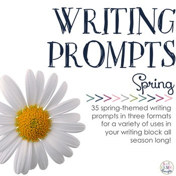 Preview of Writing Prompts: Spring
