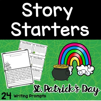 Preview of Writing Prompts | St. Patrick's Day | Story Starters