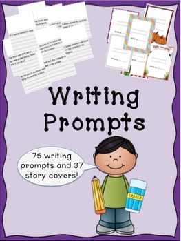 Writing Prompts, Story Covers, Writing Paper, Writing Center | TPT