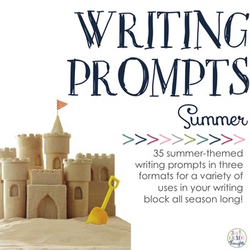 Preview of Writing Prompts: Summer