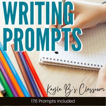 Preview of Writing Prompts with Sentence Starters
