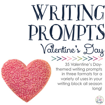 Preview of Writing Prompts: Valentine's Day