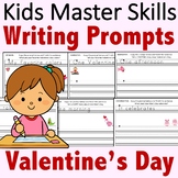 Writing Prompts - Valentine's Day with Fine Motor Activities