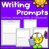 Writing Prompts for Homework, Centers, or Morning Work