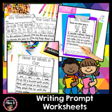 Writing Prompts Worksheets | Recount, Narrative, Opinion, 